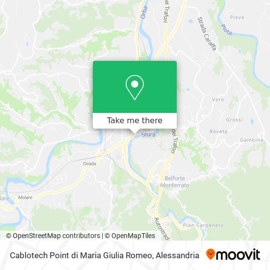 Cablotech Point di Maria Giulia Romeo map