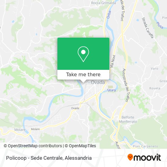 Policoop - Sede Centrale map