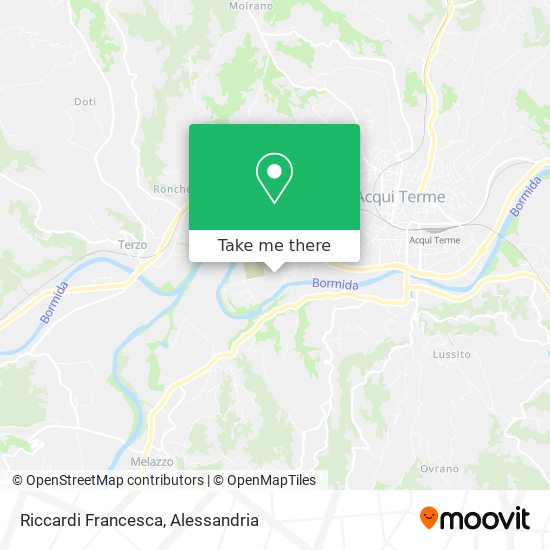 Riccardi Francesca map
