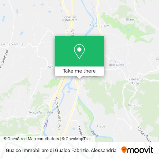 Gualco Immobiliare di Gualco Fabrizio map