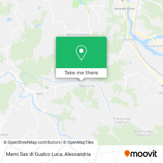 Memi Sas di Gualco Luca map
