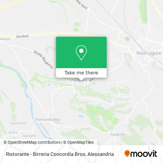 Ristorante - Birreria Concordia Bros map
