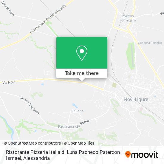 Ristorante Pizzeria Italia di Luna Pacheco Paterxon Ismael map