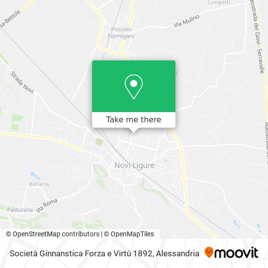 Società Ginnanstica Forza e Virtù 1892 map