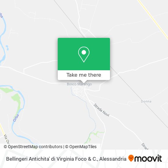 Bellingeri Antichita' di Virginia Foco & C. map