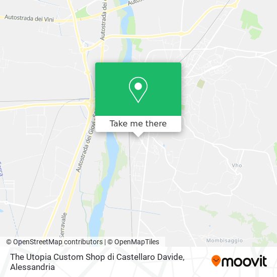 The Utopia Custom Shop di Castellaro Davide map
