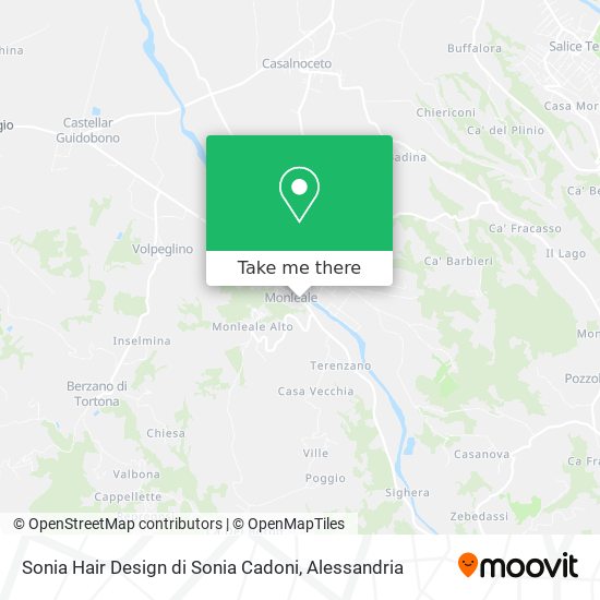 Sonia Hair Design di Sonia Cadoni map