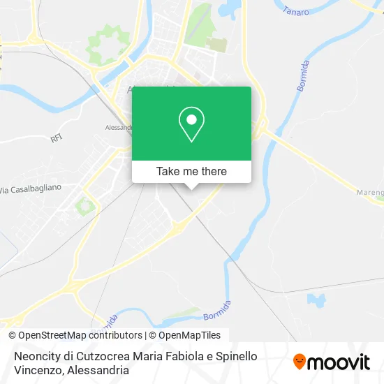 Neoncity di Cutzocrea Maria Fabiola e Spinello Vincenzo map