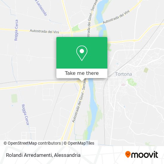 Rolandi Arredamenti map