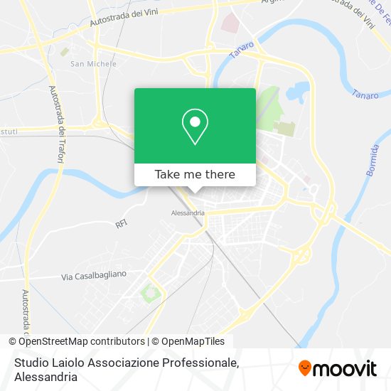 Studio Laiolo Associazione Professionale map