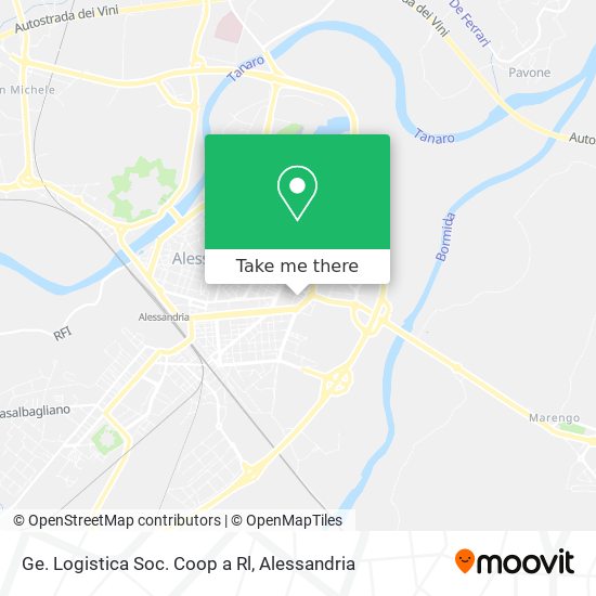 Ge. Logistica Soc. Coop a Rl map