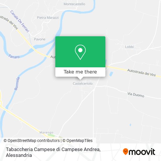 Tabaccheria Campese di Campese Andrea map