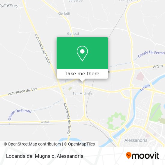 Locanda del Mugnaio map