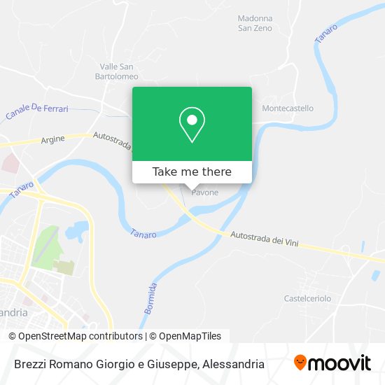 Brezzi Romano Giorgio e Giuseppe map