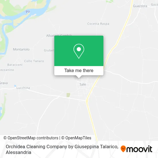 Orchidea Cleaning Company by Giuseppina Talarico map