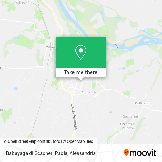 Babayaga di Scacheri Paola map