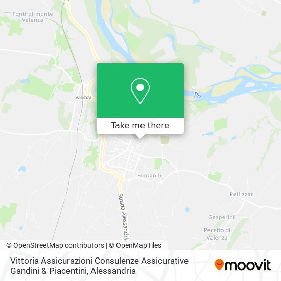 Vittoria Assicurazioni Consulenze Assicurative Gandini & Piacentini map