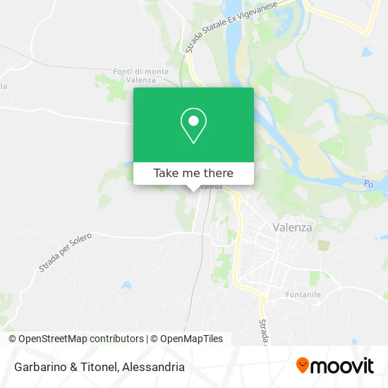 Garbarino & Titonel map