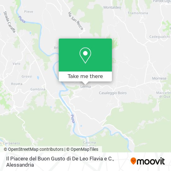 Il Piacere del Buon Gusto di De Leo Flavia e C. map