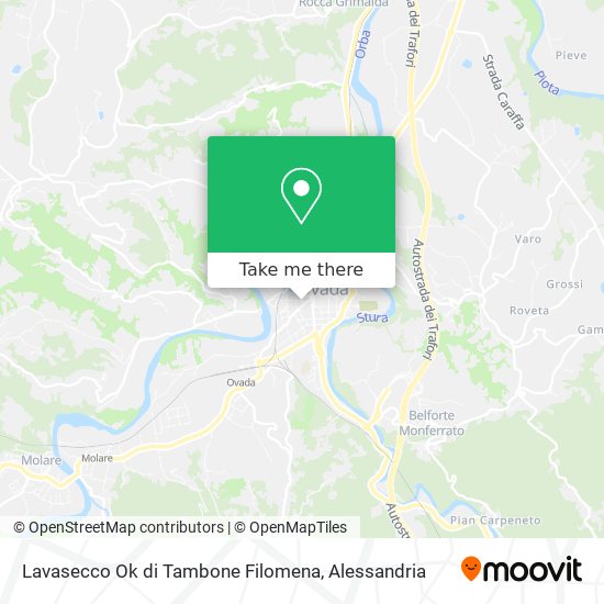 Lavasecco Ok di Tambone Filomena map