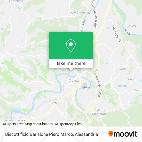 Biscottificio Barisione Piero Marco map
