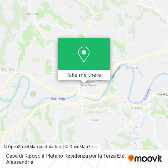 Casa di Riposo il Platano Residenza per la Terza Età map