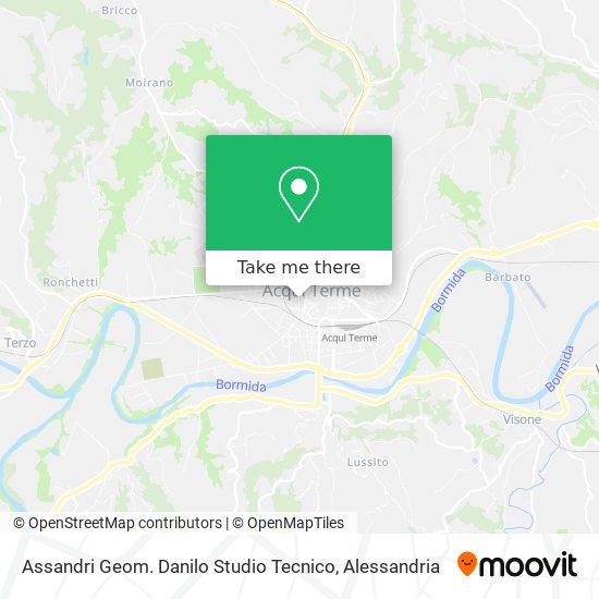 Assandri Geom. Danilo Studio Tecnico map