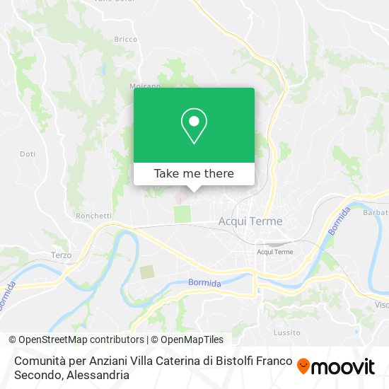 Comunità per Anziani Villa Caterina di Bistolfi Franco Secondo map
