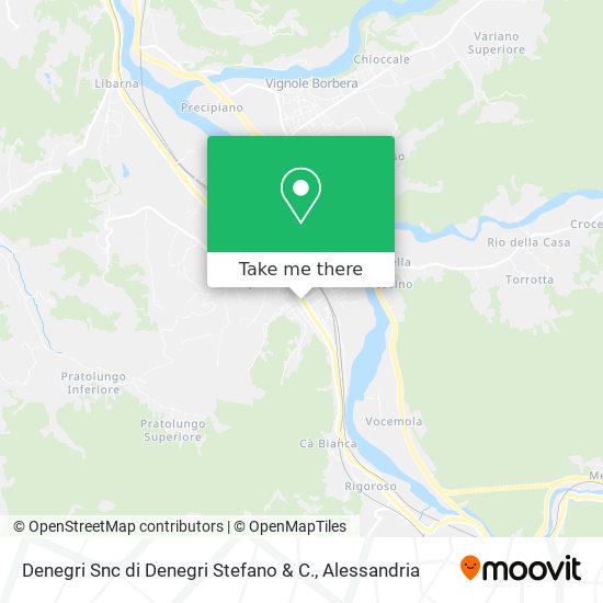 Denegri Snc di Denegri Stefano & C. map