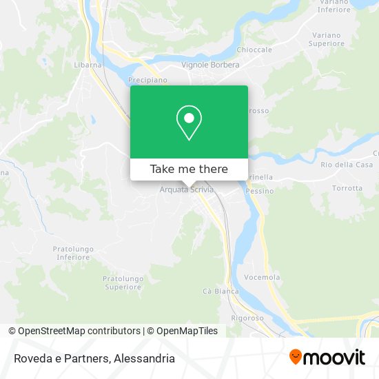 Roveda e Partners map