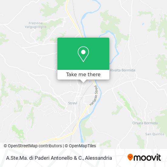 A.Ste.Ma. di Paderi Antonello & C. map