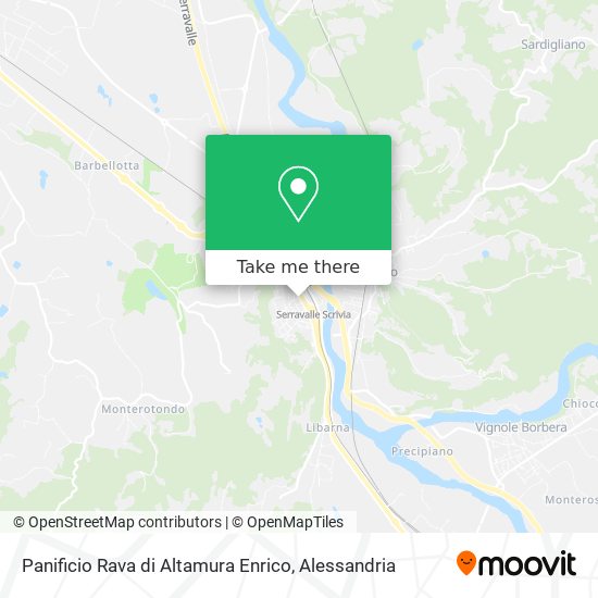 Panificio Rava di Altamura Enrico map