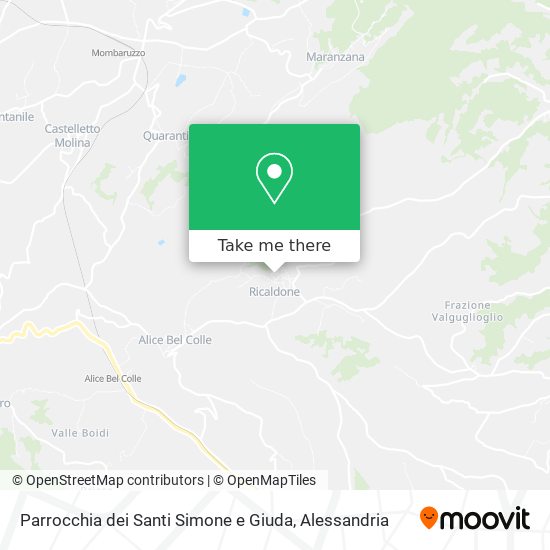 Parrocchia dei Santi Simone e Giuda map