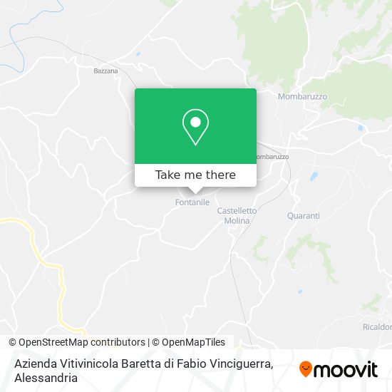 Azienda Vitivinicola Baretta di Fabio Vinciguerra map
