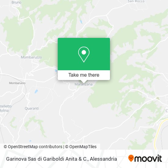 Garinova Sas di Gariboldi Anita & C. map