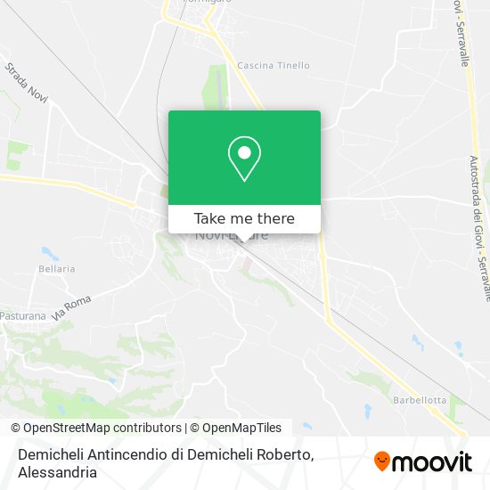 Demicheli Antincendio di Demicheli Roberto map