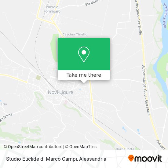 Studio Euclide di Marco Campi map