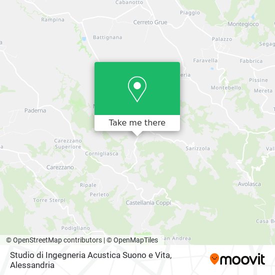 Studio di Ingegneria Acustica Suono e Vita map