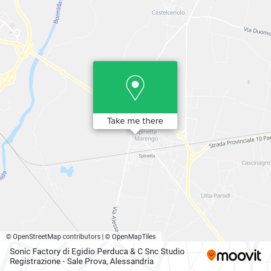 Sonic Factory di Egidio Perduca & C Snc Studio Registrazione - Sale Prova map