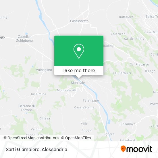 Sarti Giampiero map