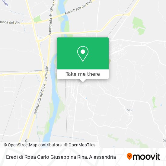 Eredi di Rosa Carlo Giuseppina Rina map