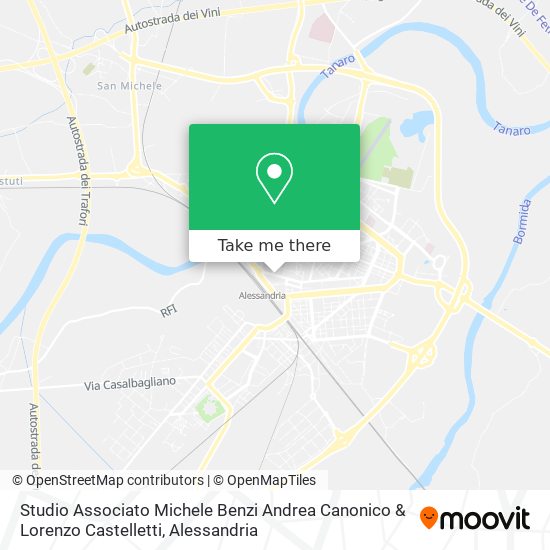 Studio Associato Michele Benzi Andrea Canonico & Lorenzo Castelletti map