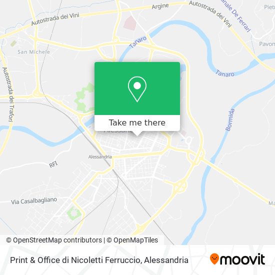 Print & Office di Nicoletti Ferruccio map