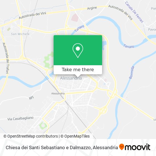 Chiesa dei Santi Sebastiano e Dalmazzo map