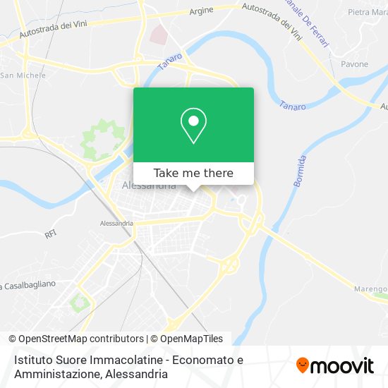Istituto Suore Immacolatine - Economato e Amministazione map