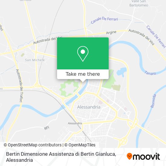 Bertin Dimensione Assistenza di Bertin Gianluca map