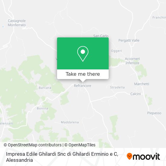 Impresa Edile Ghilardi Snc di Ghilardi Erminio e C map