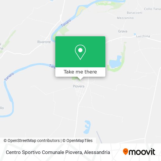 Centro Sportivo Comunale Piovera map