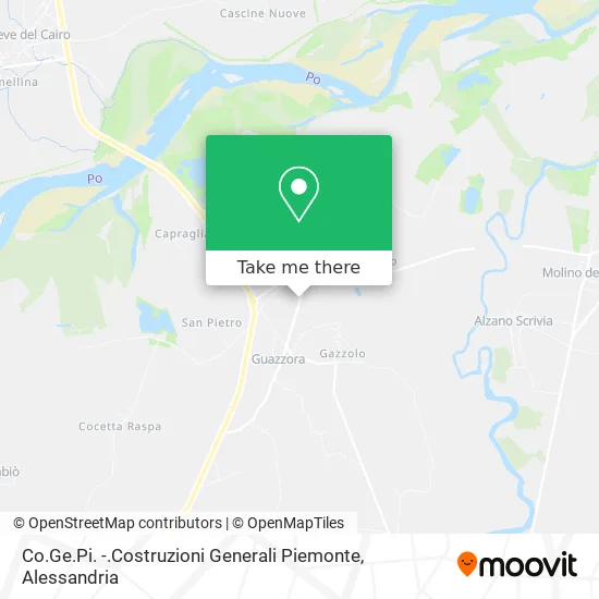 Co.Ge.Pi. - General Piedmont Constructions map