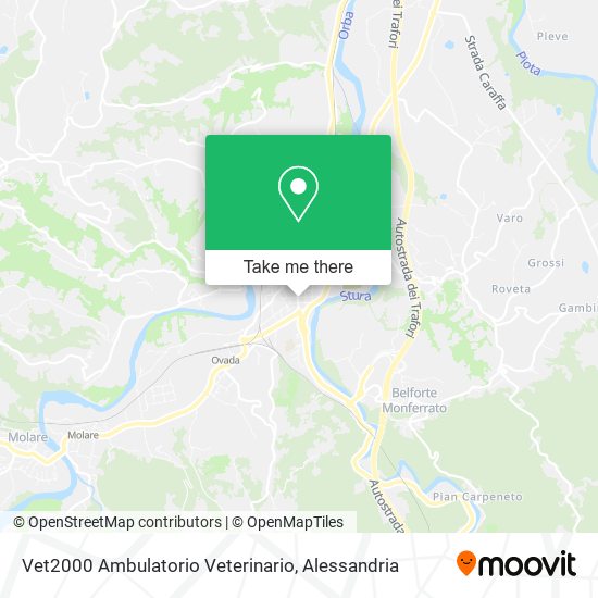 Vet2000 Ambulatorio Veterinario map